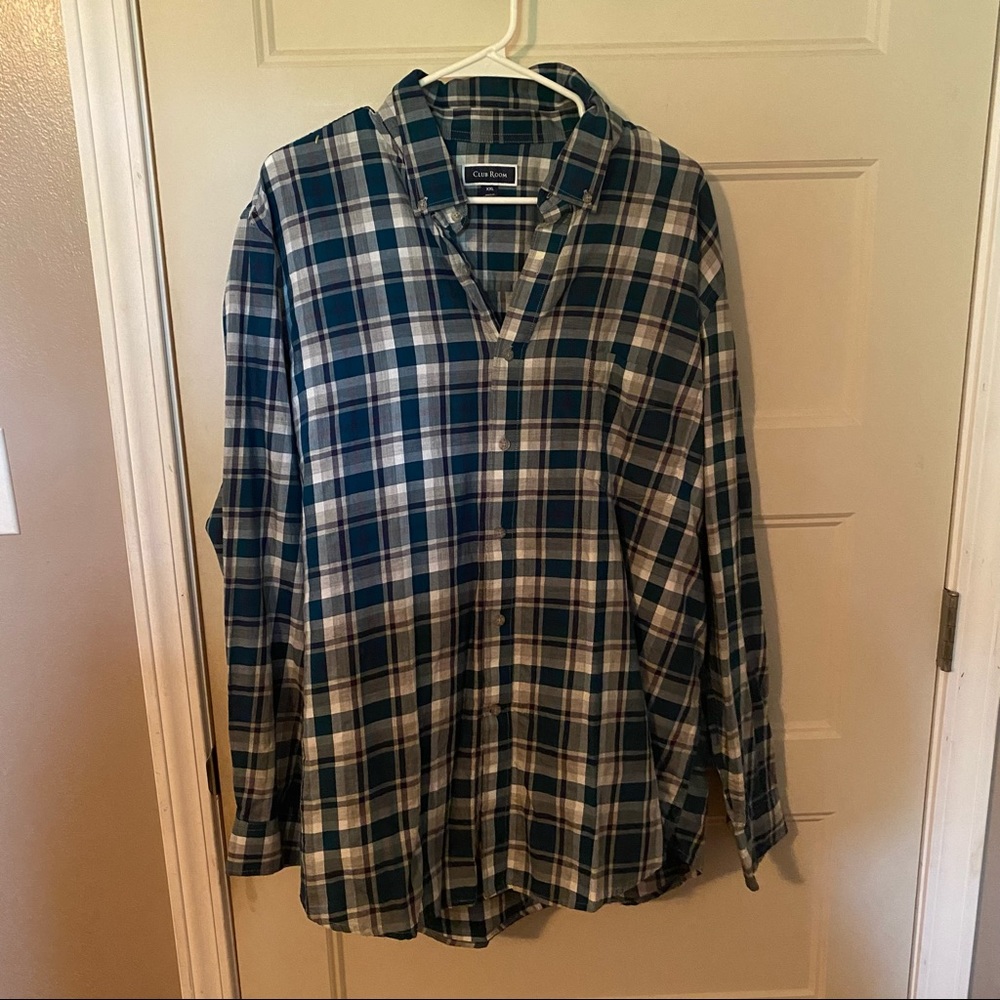 Club Room Long Sleeve Casual Button Down XXL